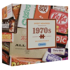 Gibsons 500 Piece Jigsaw Puzzle - Sweet Memories Of The 1970s