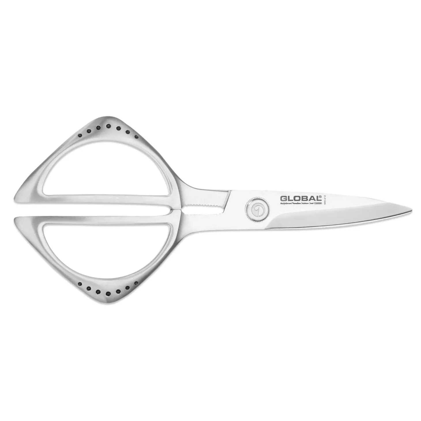 Global Accessories Cast Steel Kitchen Shears - Silver