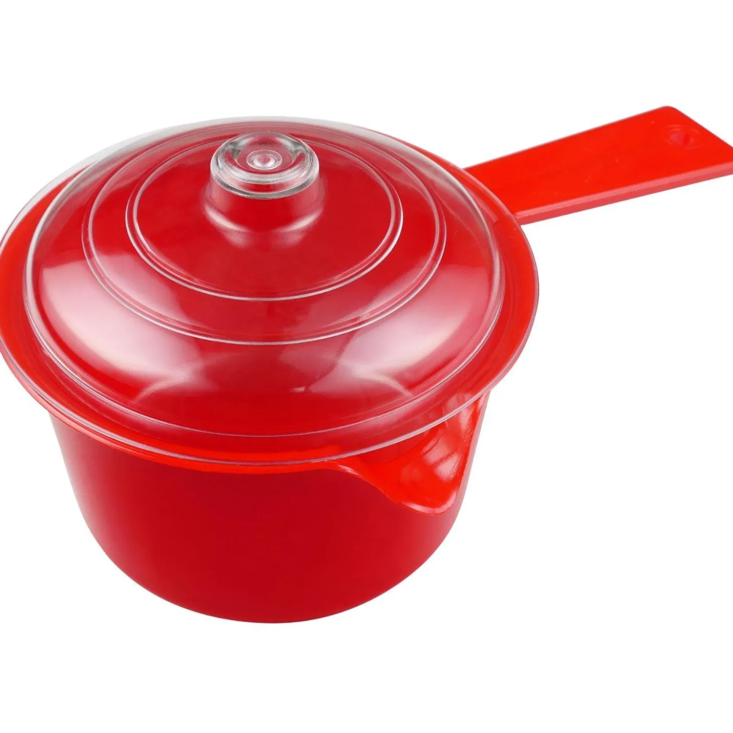Good 2 Heat Plastic Microwave Saucepan & Lid - 600ml