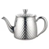 Grunwerg Sandringham 6 Cup Tea Pot - Silver