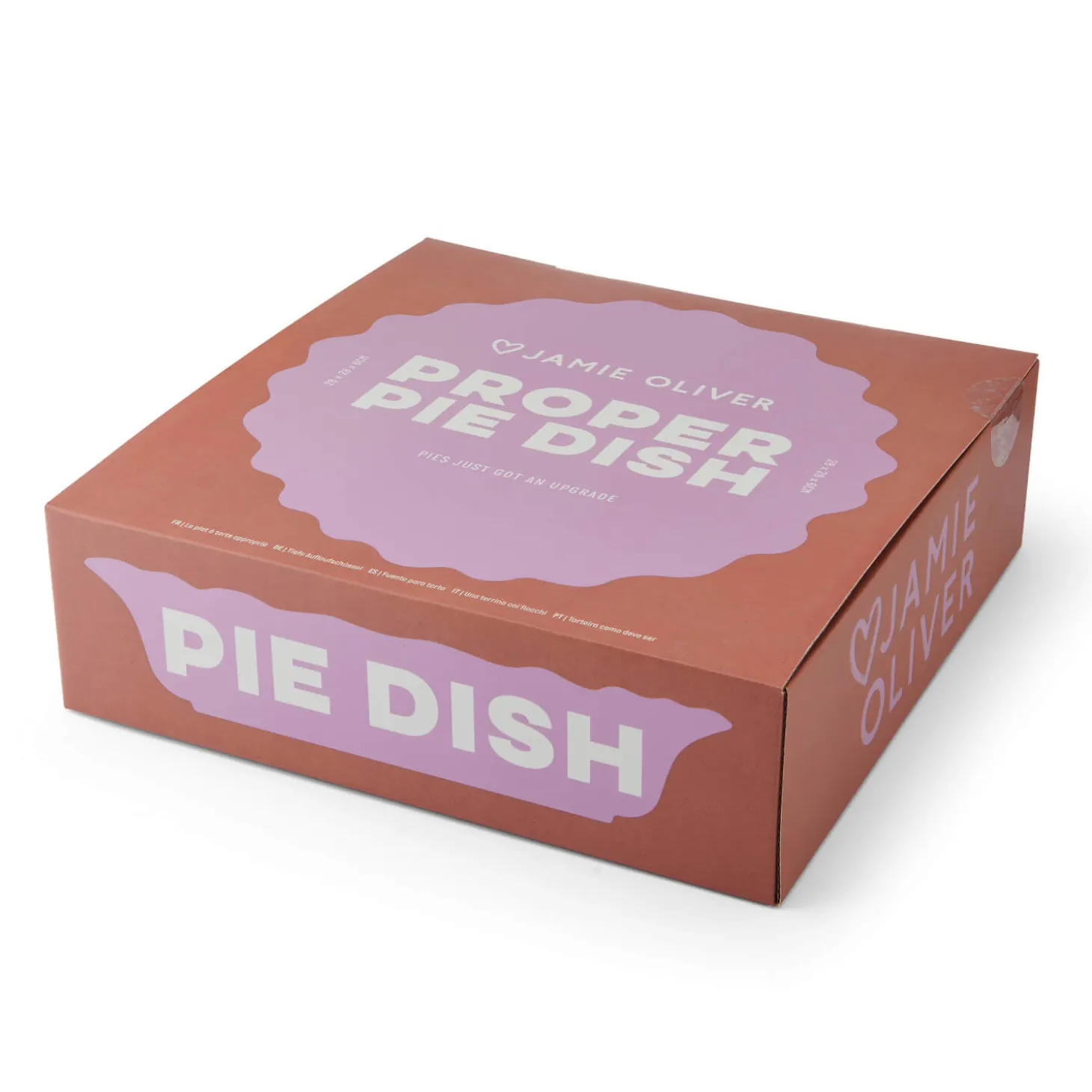 Jamie Oliver Big Love Stoneware 28cm Proper Pie Dish - Pink