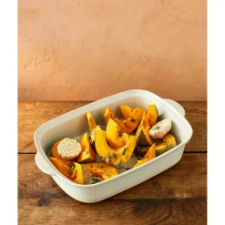 Jamie Oliver Big Love Stoneware 39cm Epic Roaster - White