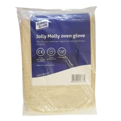 Jolly Molly 100% Cotton Double Oven Glove - 17cm x 91cm