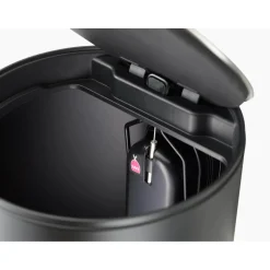 Joseph Joseph Arc 10 Litre Easy-Push Pedal Bin - Carbon Black