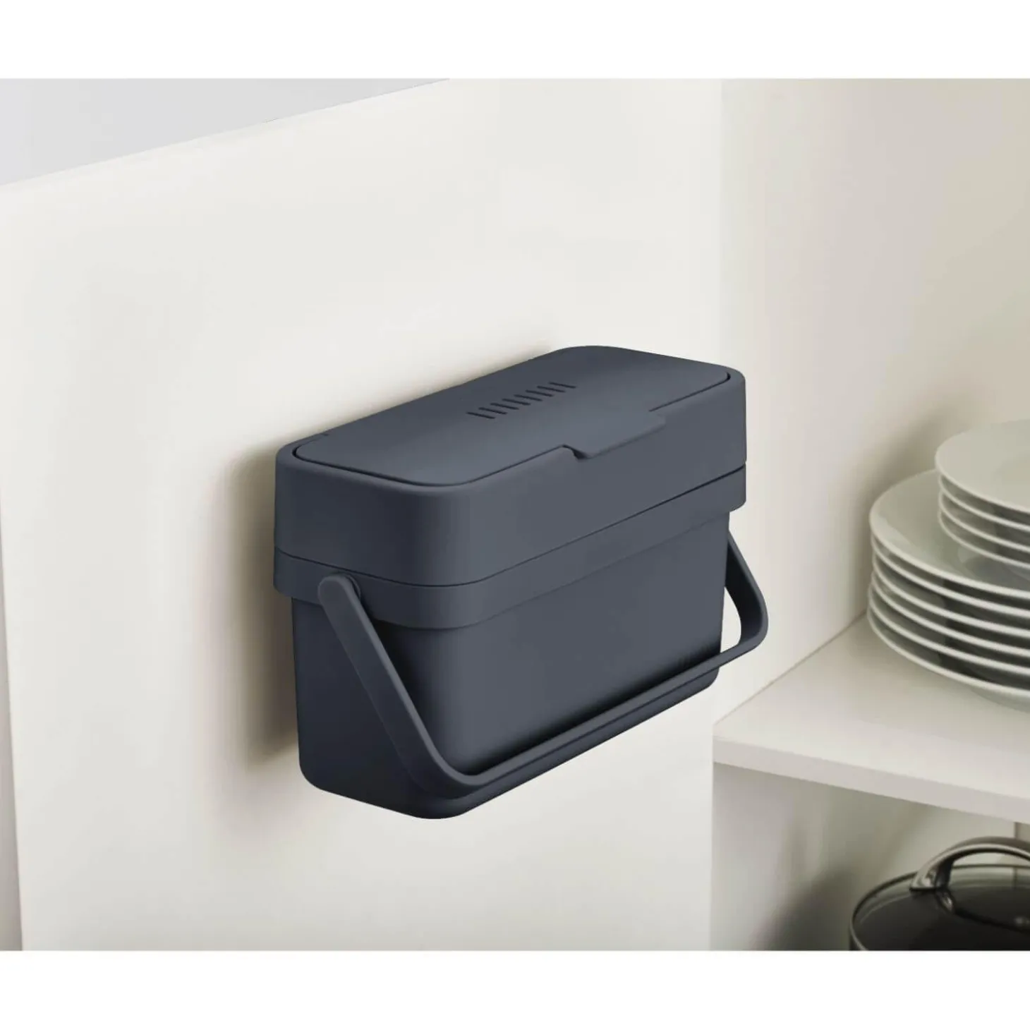 Joseph Joseph Compo 4 Litre Food Waste Caddy - Graphite