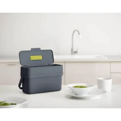 Joseph Joseph Compo 4 Litre Food Waste Caddy - Graphite