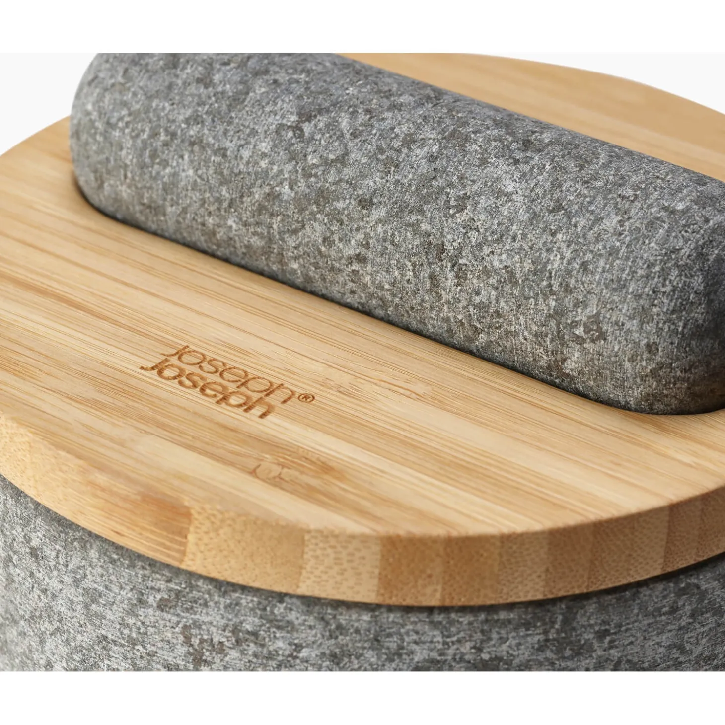 Joseph Joseph Dash Granite Pestle & Mortar with Bamboo Lid