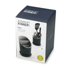 Joseph Joseph Dock Cutlery Drainer & Organiser - Grey
