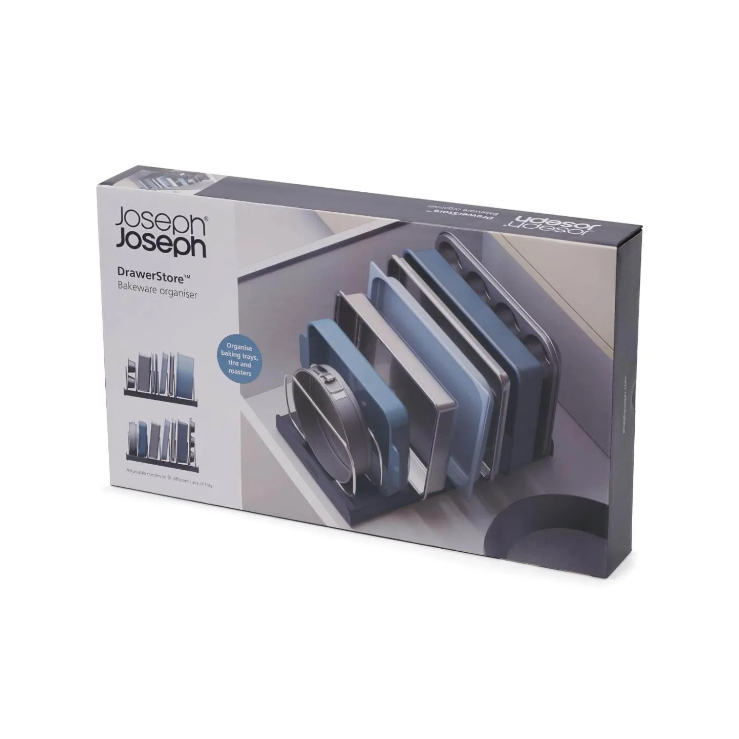 Joseph Joseph DrawerStore Baking Tray Organiser - Grey