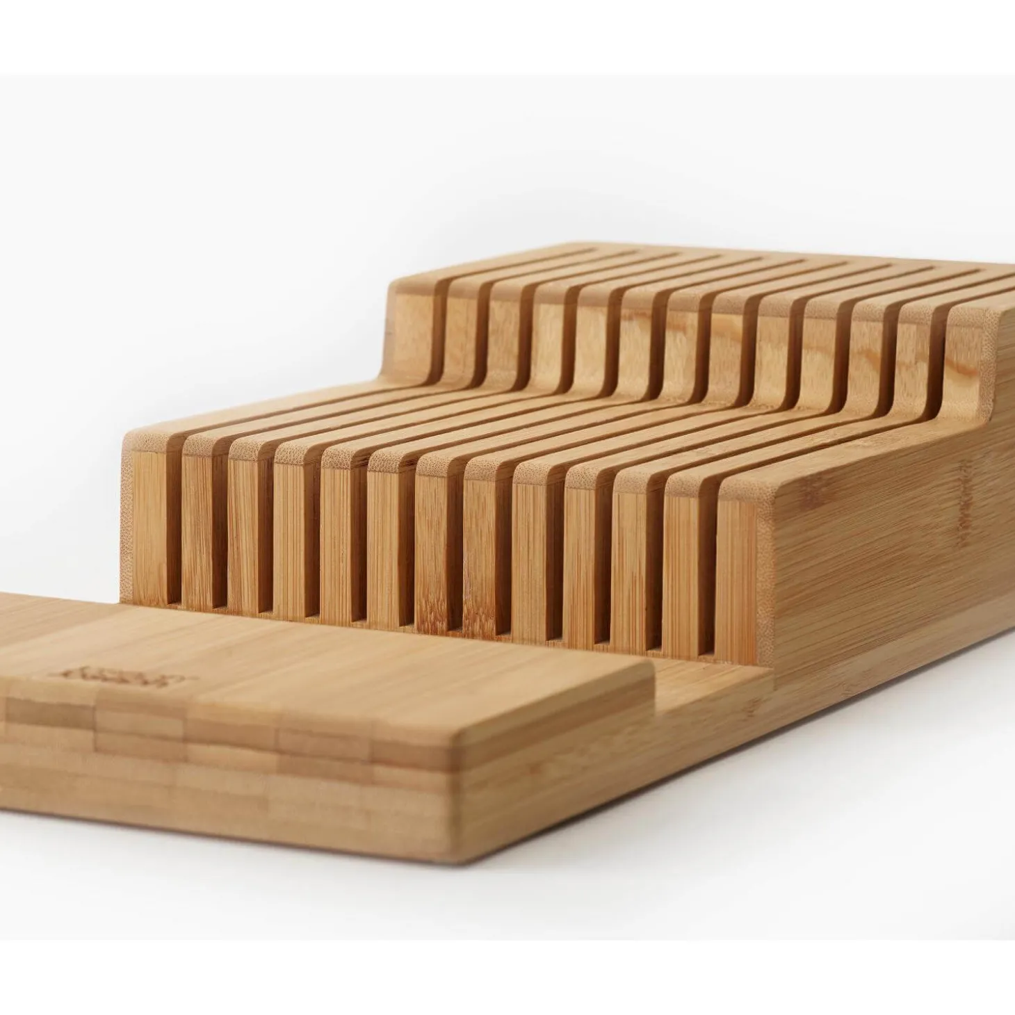 Joseph Joseph DrawerStore Large Bamboo 2-Tier Knife Organiser