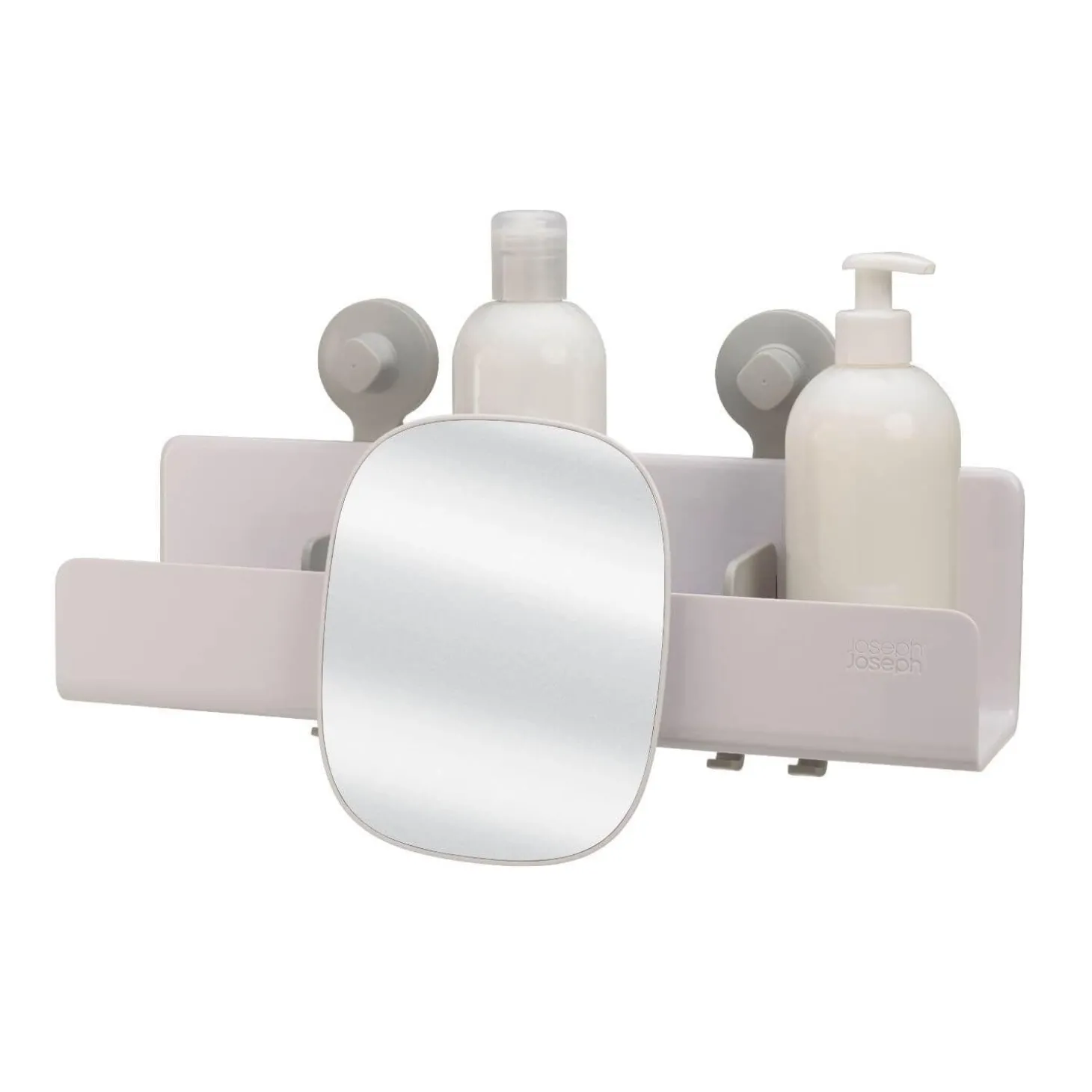 Joseph Joseph EasyStore Large Shower Shelf With Mirror