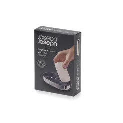 Joseph Joseph EasyStore Luxe Stainless Steel Soap Dish