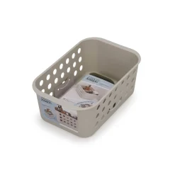 Joseph Joseph EasyStore Small Bathroom Storage Basket - Ecru