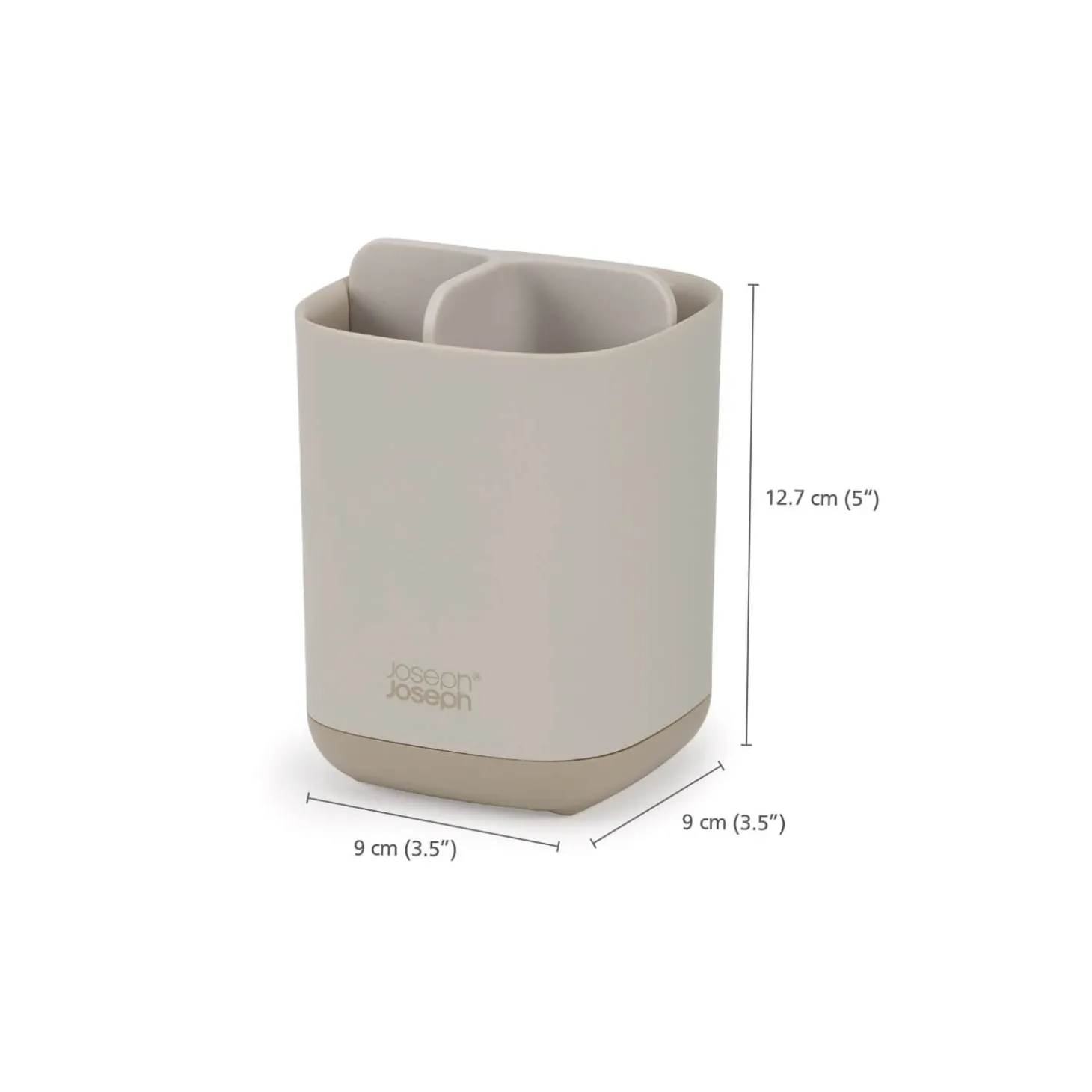 Joseph Joseph EasyStore Small Toothbrush Caddy - Ecru