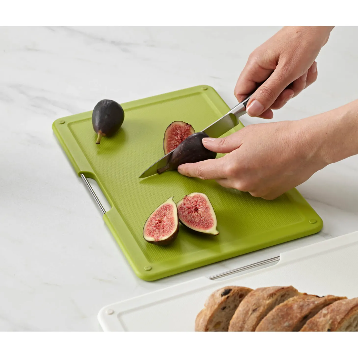 Joseph Joseph Editions Folio Slim 3-Piece Hanging Chopping Board Set - Multi Coloured