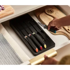 Joseph Joseph Elevate Knife Set with In-drawer Storage Tray - 5 Piece