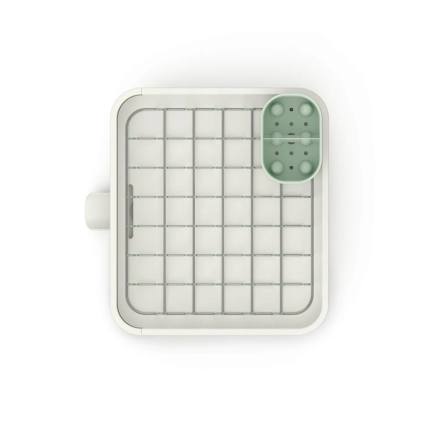 Joseph Joseph Extend Expandable Dish Rack - Light Stone & Sage Green