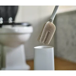 Joseph Joseph Flex 360 Advanced Toilet Brush & Holder - Ecru