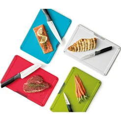 Joseph Joseph Folio Icon Plus 8-Piece Knife & Chopping Board Set
