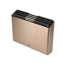 Joseph Joseph Folio Steel 4-Piece Chopping Board Set - Rose Gold