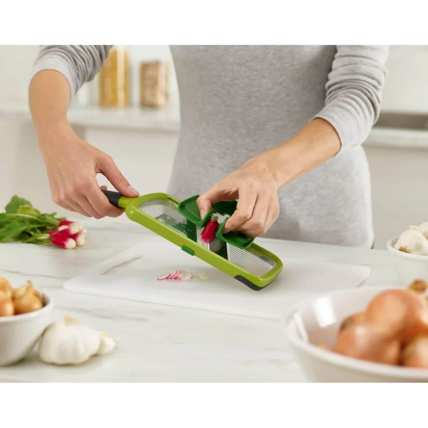 Joseph Joseph Mutli-Grip Mandoline - Green