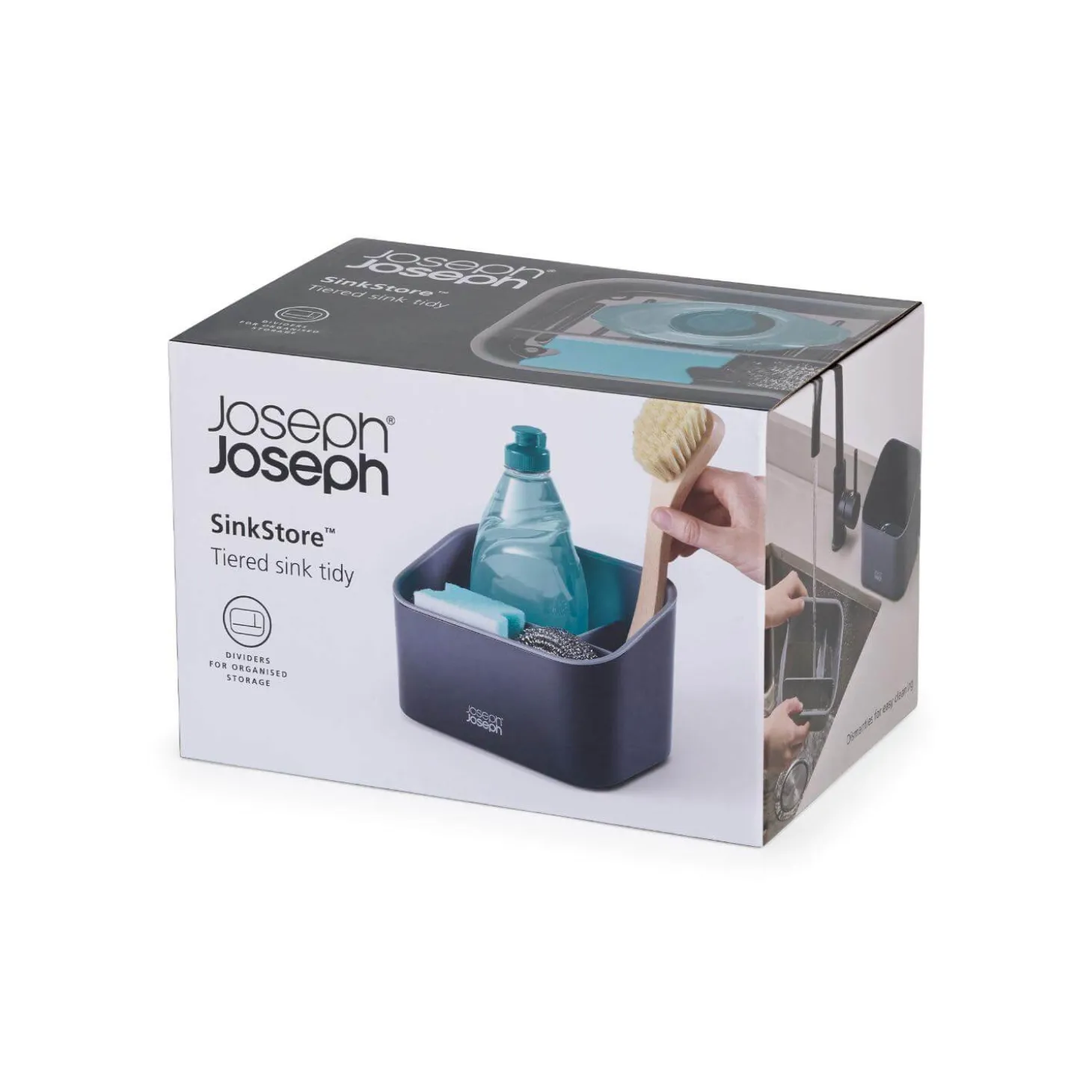 Joseph Joseph SinkStore Tiered Sink Tidy - Grey