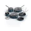 Joseph Joseph Space 6-Piece Non-Stick Folding Handle Cookware Set - Midnight Blue