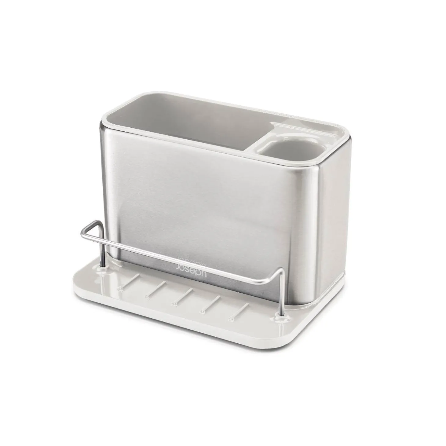 Joseph Joseph Surface Stainless Steel Sink Tidy - Light Stone