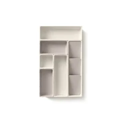 Joseph Joseph Viva 7-Piece Make-Up Drawer Organiser Set - Shell