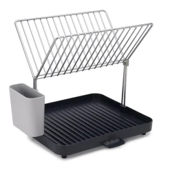 Joseph Joseph Y-Rack 2 Tier Dish Rack - Grey