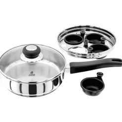 Judge Vista Non-Stick Egg Poacher - 4 Hole