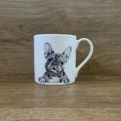 Katherine Sheard Fine China 380ml Mug - Stanley Frenchie