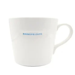 Keith Brymer Jones Large 500ml Bucket Mug - Massive C*nt