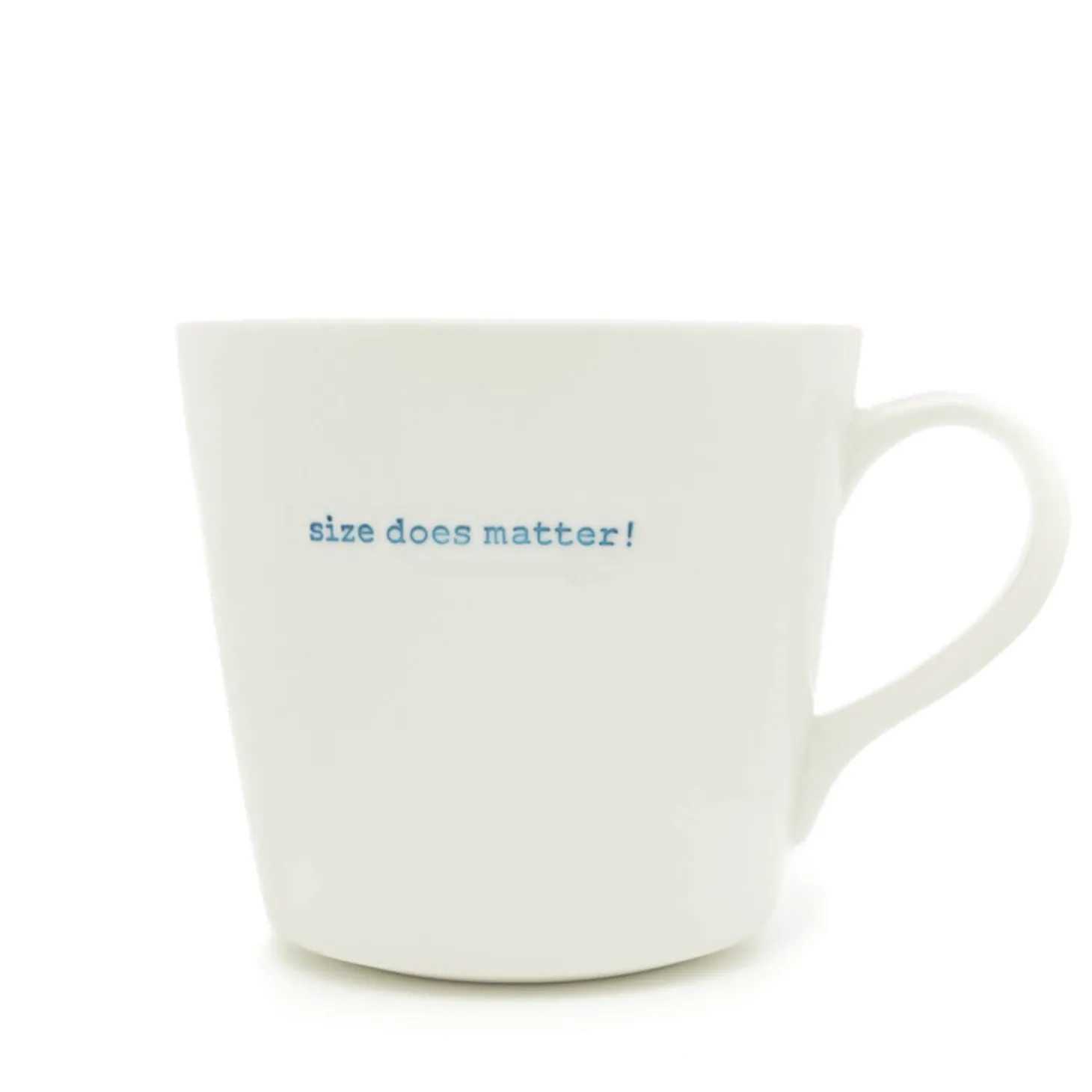 Keith Brymer Jones Large 500ml Bucket Mug - Size Does Matter!