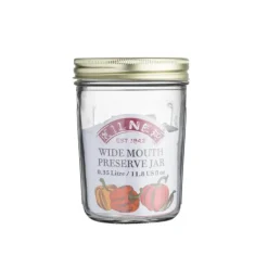Kilner Glass Wide Mouth Preserve Jar - 350ml