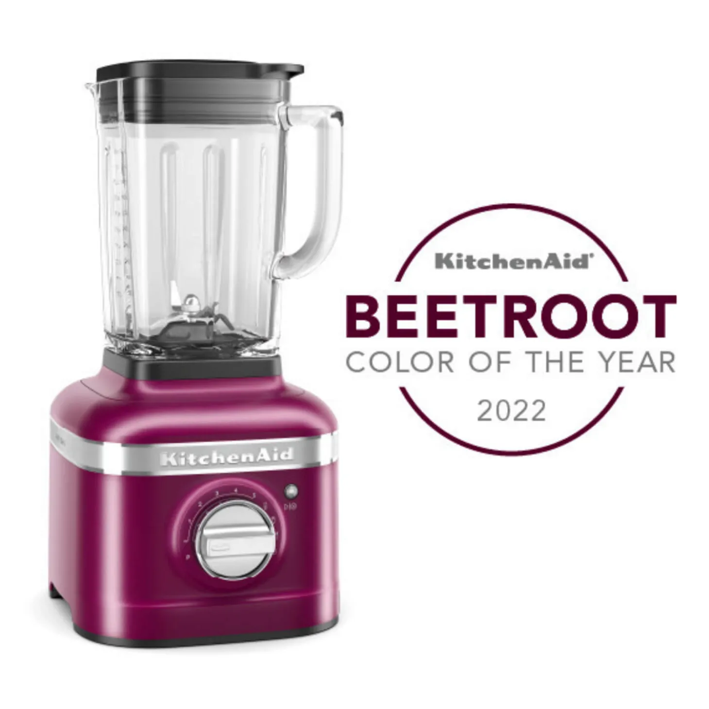 KitchenAid Artisan K400 5KSB4026BBE Blender - Beetroot