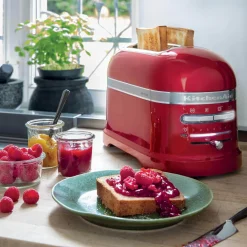 KitchenAid Artisan 5KMT2204BCA 2 Slice Toaster - Candy Apple