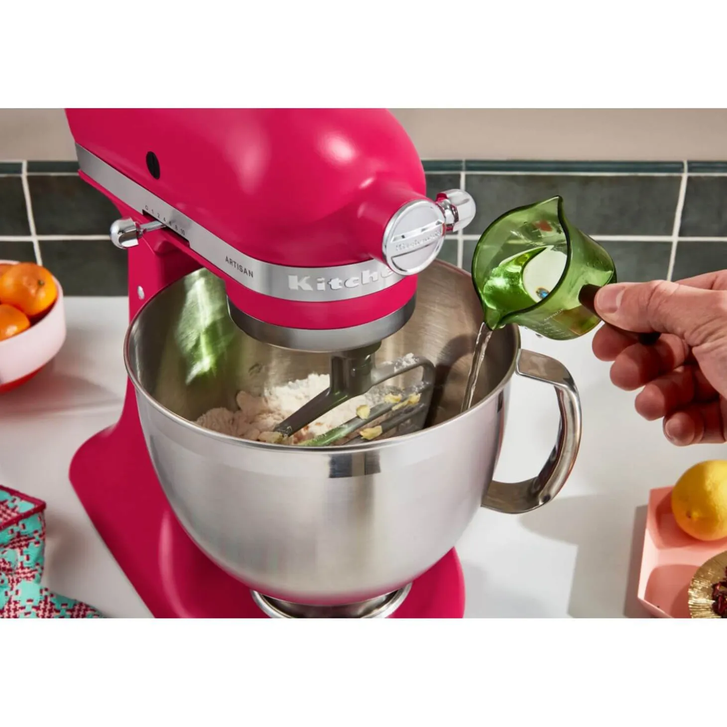 KitchenAid 195 Artisan Tilt-Head Stand Mixer - Hibiscus