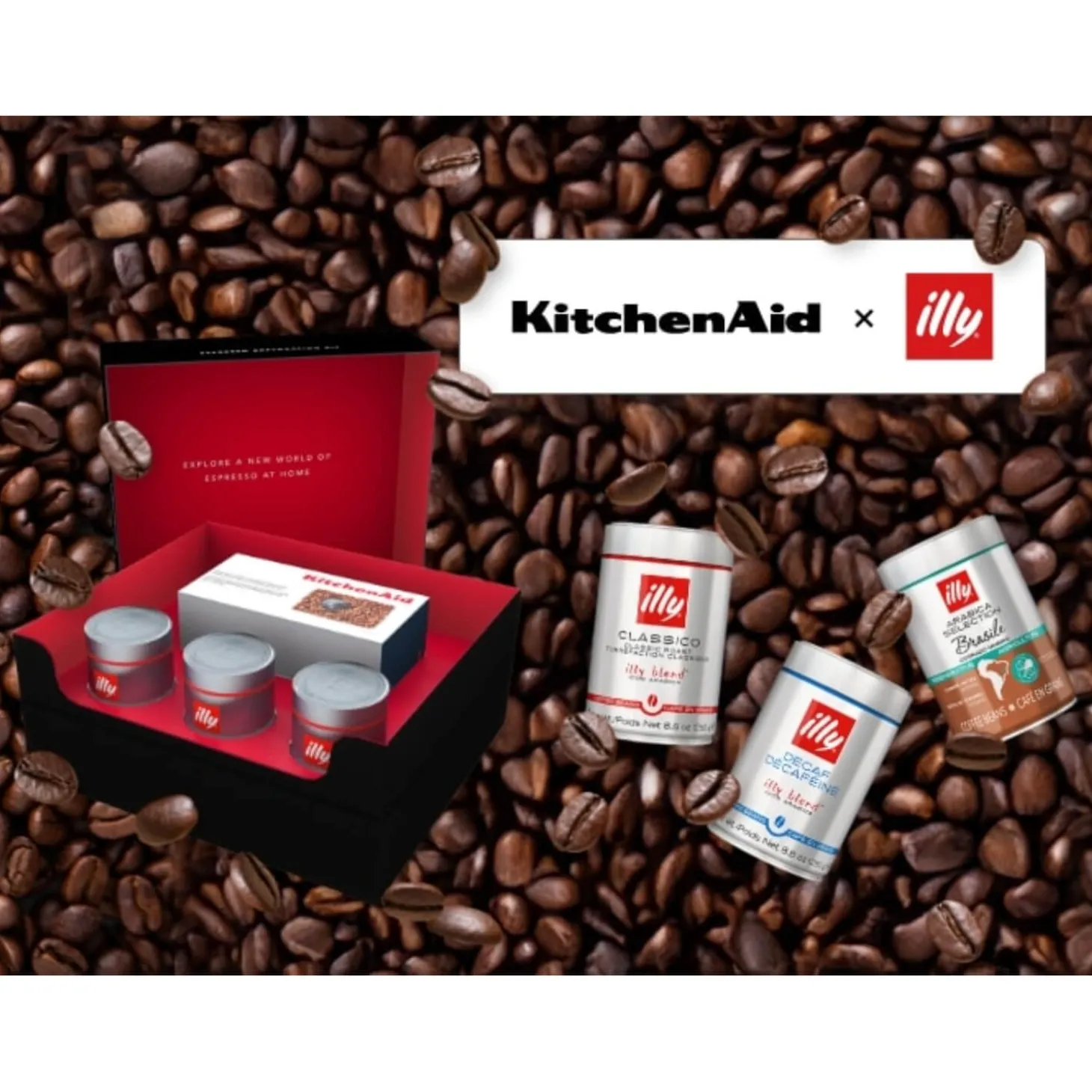 KitchenAid 5KES6551BPL Semi Automatic Espresso Machine with Burr Grinder - Porcelain