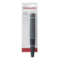 KitchenAid Soft Grip Euro Peeler - Charcoal Grey