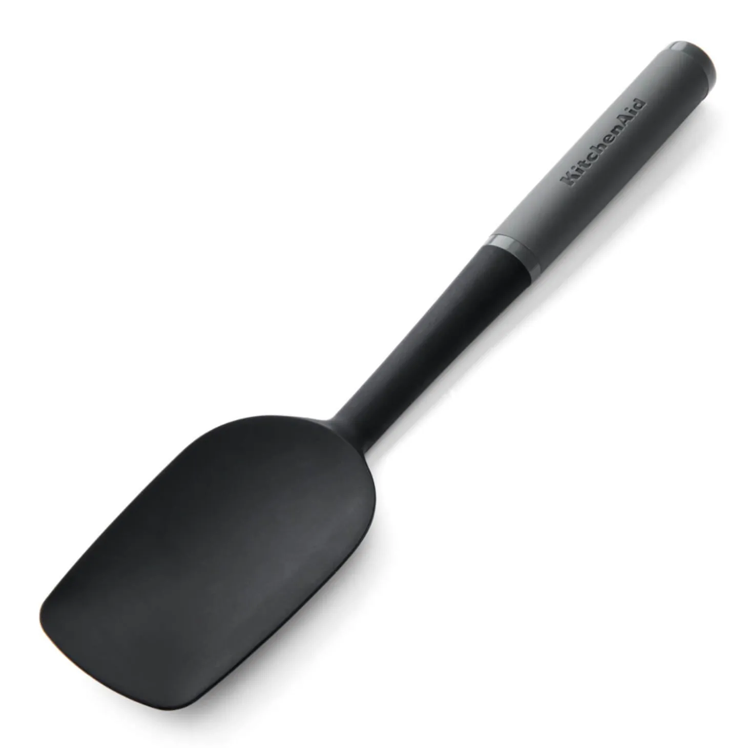 KitchenAid Soft Grip Spoon Spatula - Charcoal Grey