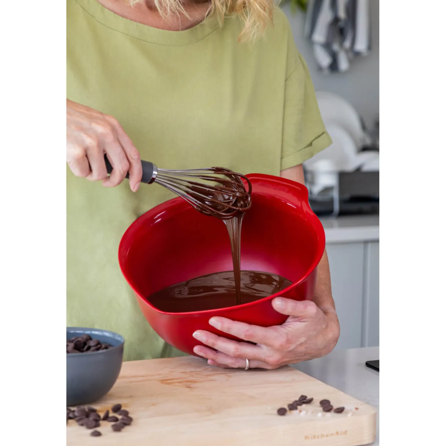 KitchenAid Soft Grip Utility Whisk - Charcoal Grey