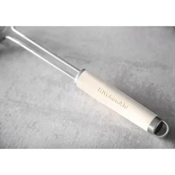KitchenAid Stainless Steel Wire Skimmer Strainer - Almond Cream