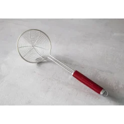 KitchenAid Stainless Steel Wire Skimmer Strainer - Empire Red