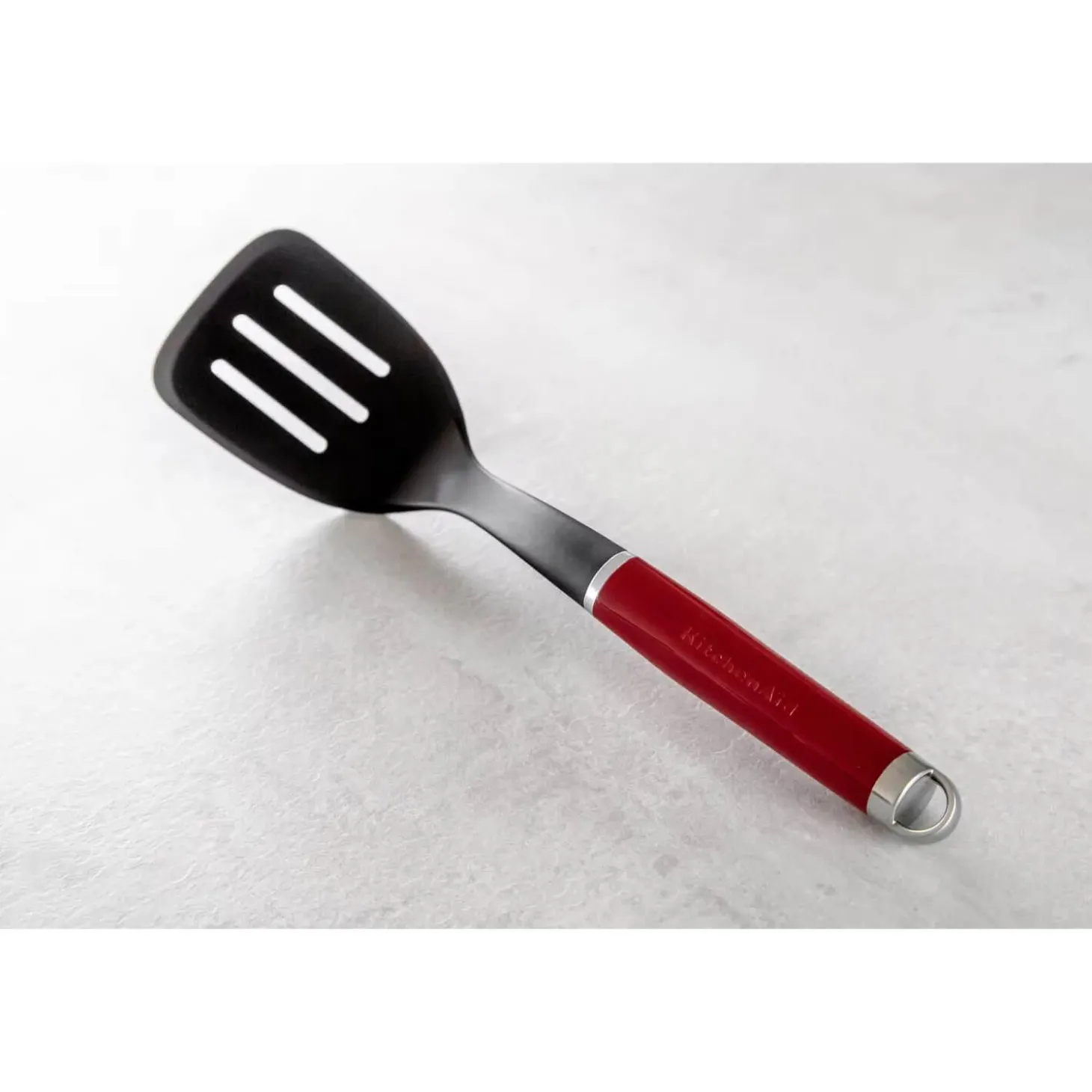 KitchenAid Utensils Plastic Slotted Turner - Empire Red