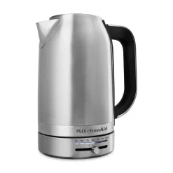 KitchenAid Variable Temperature KEK1701BSX 1.7 Litre Kettle - Brushed Stainless Steel