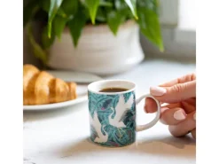 KitchenCraft Espresso Mug - Exotic Cranes