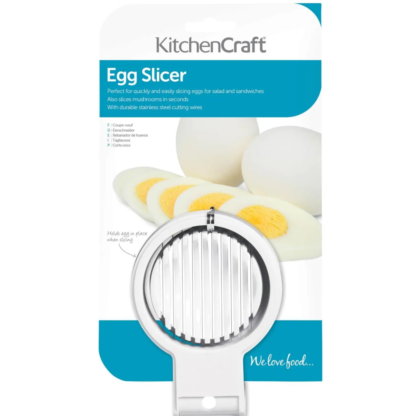 KitchenCraft Heavy Duty Egg Slicer