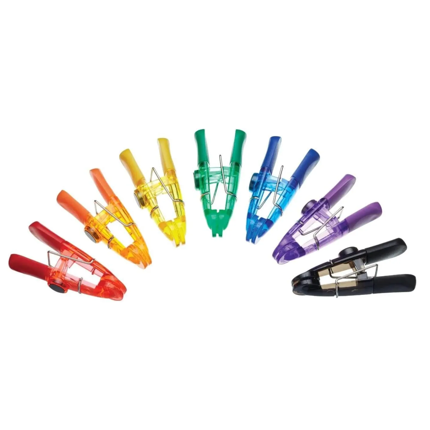 KitchenCraft Magnetic Multi-Purpose Bag Clips - Set of 7