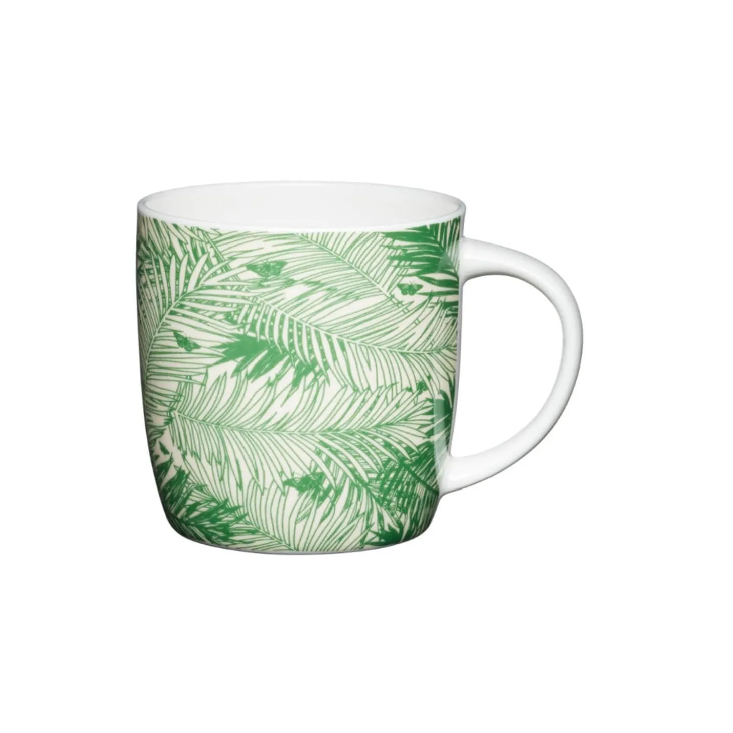 Kitchencraft 425ml Barrel Mug - Palm Trees